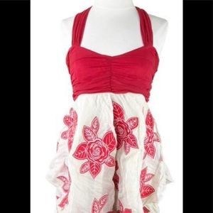 Absolutely adorable Alice and Olivia embroidered dress size small